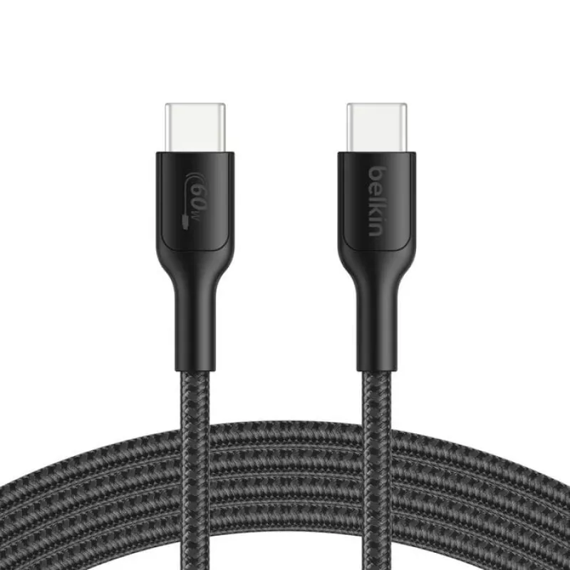 Belkin USB-C/USB-C Gaming kabel 2m gefl. Switch 2 ENA008hq2MBK (ENA008HQ2MBK)