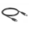 DeLOCK USB Type-C kabel zasilający 1 m 5,5 x 2,1 mm męski 5 V 1,5 A
