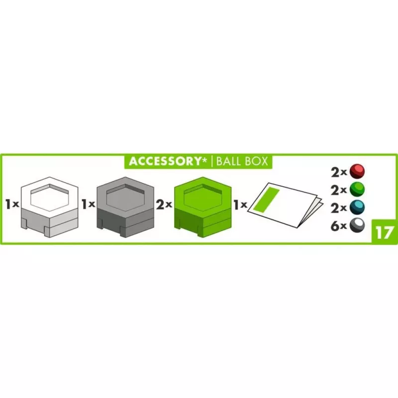 Zabawka akcesoryjna Ravensburger GraviTrax Ball Box wielokolorowa