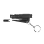 Narzędzie ratunkowe GUARD YC-004-BL — nóż do paska z gwizdkiem, zbijakiem do szyb, technopolimer, 75×35×15 mm, 100 g