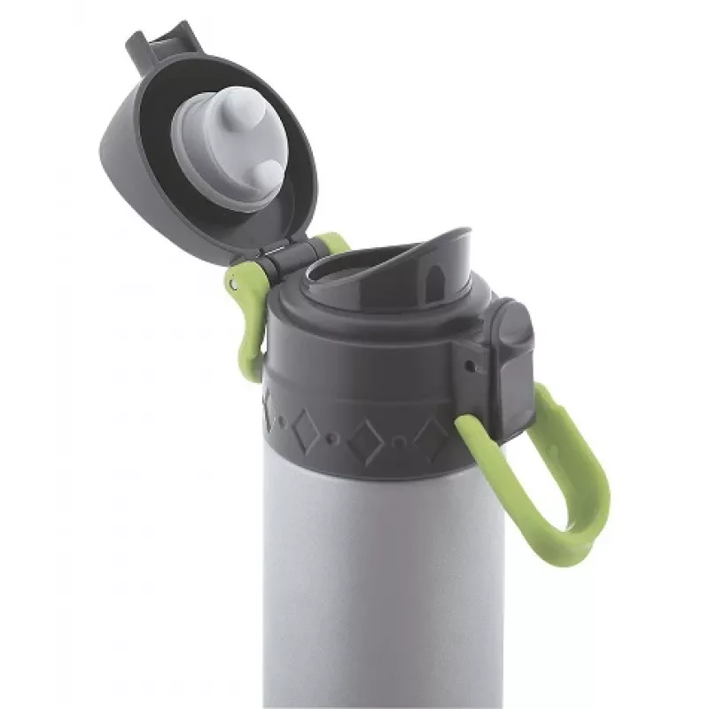 Butelka termiczna Jata Mod. 826 Hiking 500 ml stal nierdzewna szary