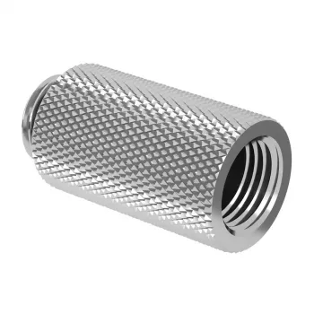 Przedłużka prosta MF G1/4 cala 30 mm, Barrow, srebrna
