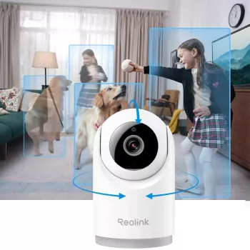 Kamera IP bezpieczeństwa Reolink E Series E321 — Kopułkowa, Wewnętrzna, 2304×1296, 4 mm, Bezprzewodowa, Montaż sufitowy/ścienny/biurkowy