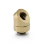 Kątowa złączka obrotowa 45° BitsPower Artemis – Stardust Gold
