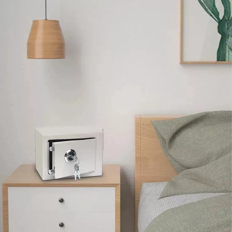 Extralink Home | Home Safe | biuro, skrzynka na klucze, sejf, biały, S-404