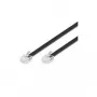 Wentronic Goobay Modułowy kabel połączeniowy, czarny, 3m - wtyk RJ12 (6P6C) na wtyk RJ12 (6P6C) (50321)