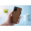 Etui ochronne smartfona mężczyzna i drewno dla Samsung Galaxy S20+ — Koala Czarny