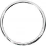 Breloczki do kluczy WEDO 2623030 metalowe 30 mm srebrne niklowane opakowanie 100 szt.
