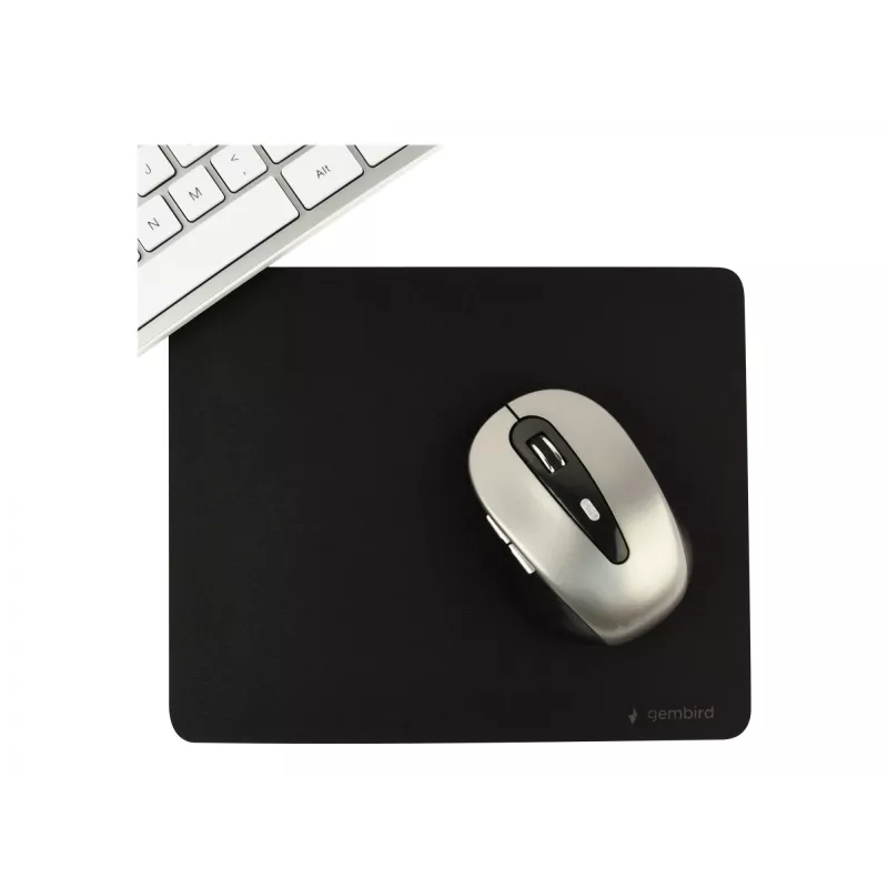 Podkładka pod mysz GEMBIRD MP-S-BK — tkanina SBR, 220×180×0,2 mm, czarna