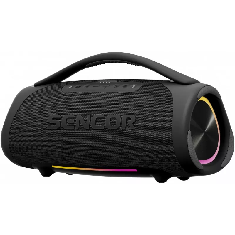 Głośnik przenośny SENCOR RESONEXMAXI, 100 W, wodoodporny IPX7, bateria 10 000 mAh, Bluetooth 5.3, ładowanie USB-C