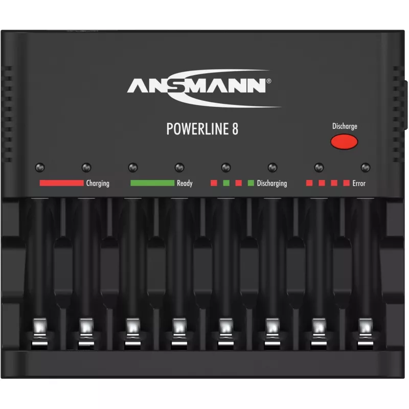 Ładowarka do akumulatorów Ansmann Powerline 8