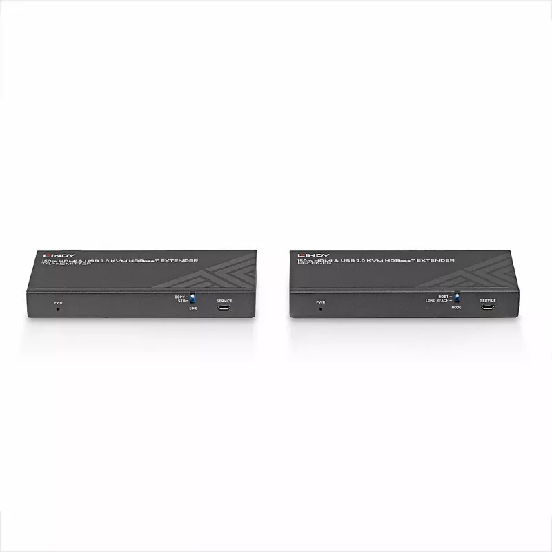 Lindy 150m Cat.6 HDMI 4K60, USB 2.0 i IR HDBaseT KVM Extender