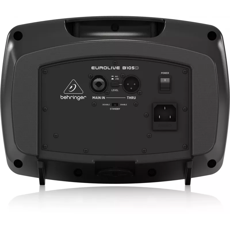 Behringer B105D głośnik Pełny zakres Czarny Przewodowy i bezprzewodowy 50 W