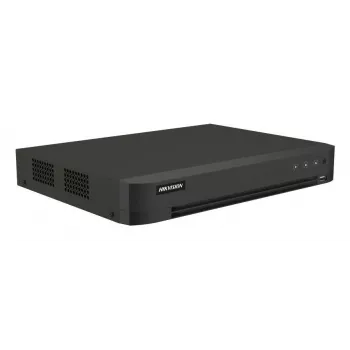 DVR Hikvision Pro Series 8-kanałowy 5 MP 1U H.265 AcuSense, 8 wejść, Gigabit Ethernet, 12 TB HDD, 12 V, 24 W