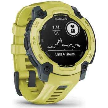 Garmin Instinct E 2.29 cm (0.9) MIP 45 mm Cyfrowy 176 x 176 pikseli Limonkowy GPS (satelitarny)