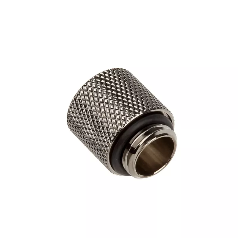 Bitspower Adapter G1/4 cal AG do G1/4 cal IG - 15mm, czarny Glossy