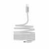 Kabel CANYON OnWire 60MG USB-C na USB-C 60W Magnetyczny Pleciony 1m Biały