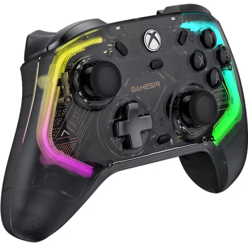 GameSir gamepad Kaleid Czarny Transparent przewodowy USB Type-C dla Xbox One / Xbox Series X / Series S, kabel 3 m