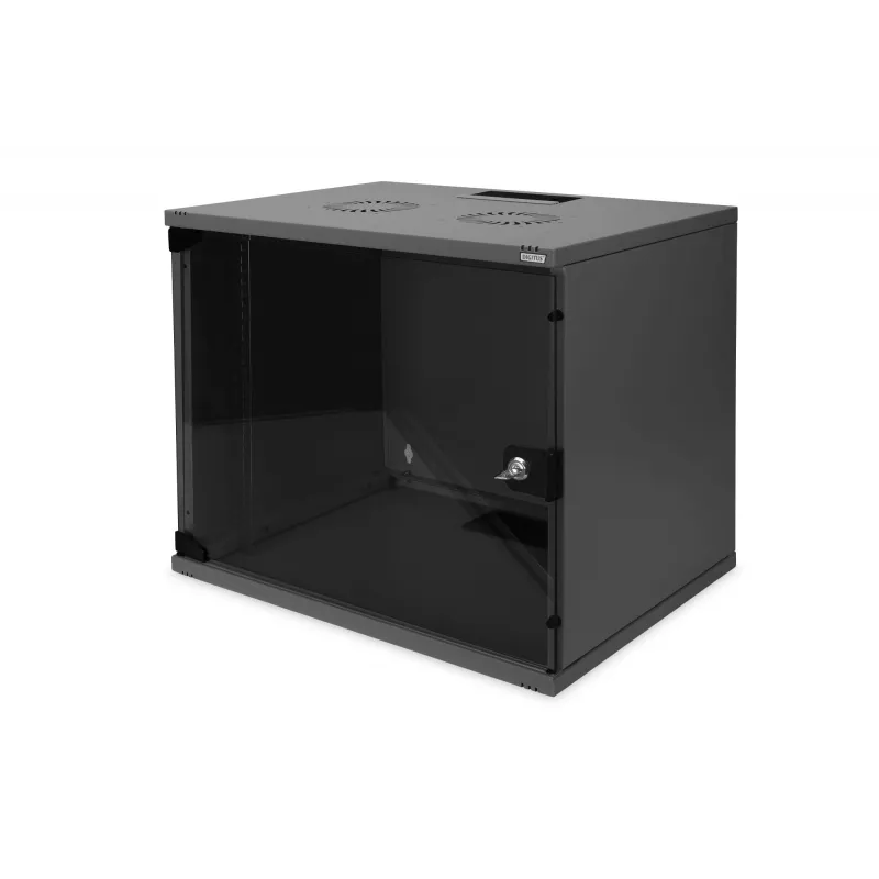 Szafka rack naścienna Digitus DN-19 09-U-S-SW