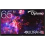 Optoma 3653RK Cyfrowy Wyświetlacz Dotykowy Signage 165 cm (65) 4K UHD 3840 x 2160, 450 cd/m², HDMI, DisplayPort, VGA, USB, LAN, Android 14 (H1F0H06BW101)