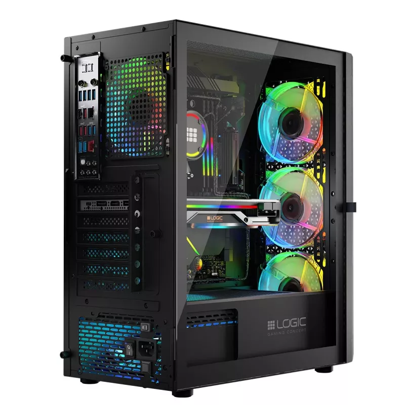 Obudowa Logic ARAMIS ARGB MINIDI USB 3.0 Czarny