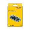 Hub USB DeLOCK 64087 Transparentny