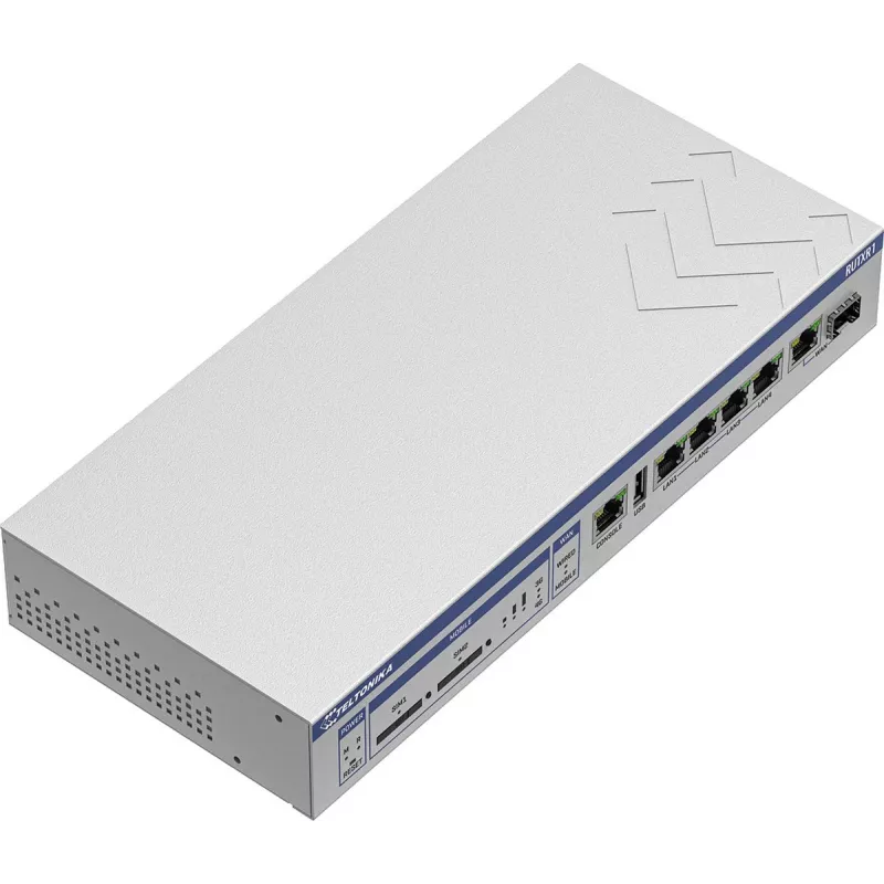 Teltonika RUTXR1 Router rackowy klasy korporacyjnej z obsługą SFP/LTE