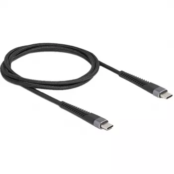 Kabel USB DeLOCK 81124 USB 2.0 1 m USB-C czarny