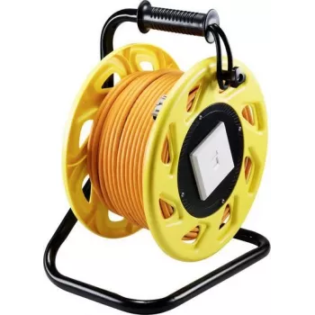SpeaKa Professional Kabel przedłużający RJ45 [1x wtyk RJ45 - 1x gniazdo RJ45] Pomarańczowy Okrągły 50,00 m (SP-8905332)