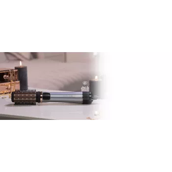 Hot air brush Remington AS8810 — 1000 W, technologia parowa, szczotka 4–5 cm, 2 poziomy temperatury/prędkości, przewód 3 m, opcja bezprzewodowa