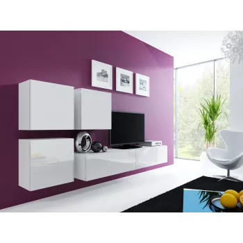 Cama Square Szafka VIGO 50/50/30 biały/biały połysk