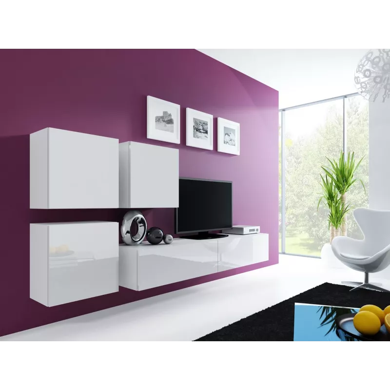 Cama Square Szafka VIGO 50/50/30 biały/biały połysk