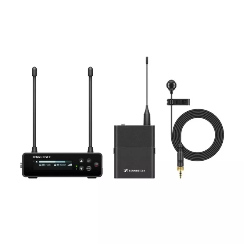 Sennheiser EW-DP ME 4 SET (R4-9) - zestaw kamerowy z miniaturowym nadajnikiem z mikrofonem ME 4 (kierunkowym), 552-608 MHz