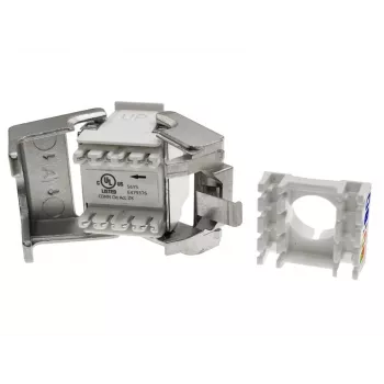 Moduł keystone Alantec MB004-1 RJ45 beznarzędziowy STP kat.6 PoE+ ALANTEC Plus — zwiększona wydajność transmisji