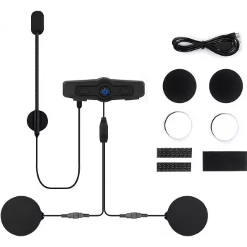 Midland Albrecht BPA 400 - zestaw słuchawkowy - do kasku - Bluetooth - bezprzewodowy (15540)
