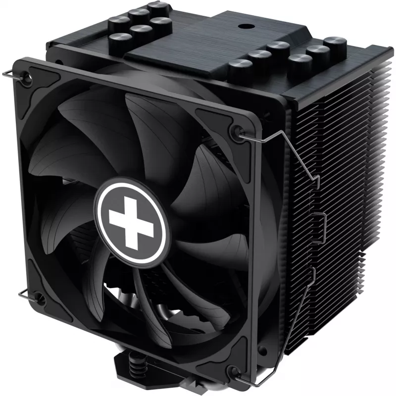 System chłodzenia komputera Xilence Performance A+ XC081 Chłodzenie procesora Powietrzne 12 cm Czarny 1 szt.
