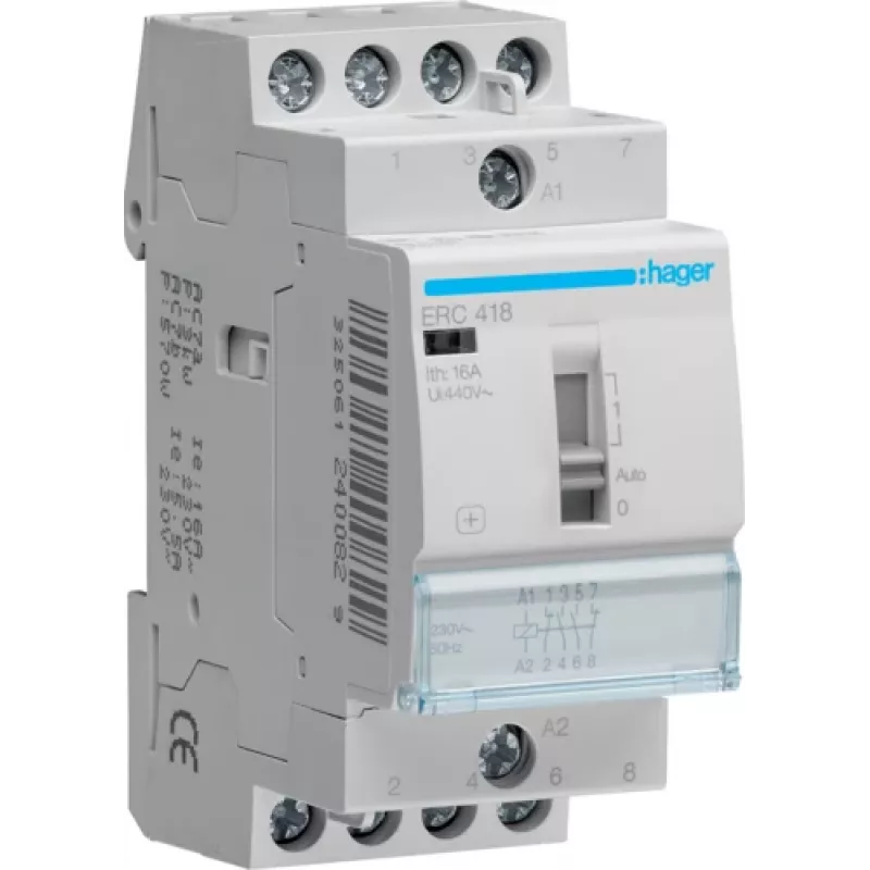 Przekaźnik instalacyjny 16A 2S+2Ö 230V ERC418 (ERC418)