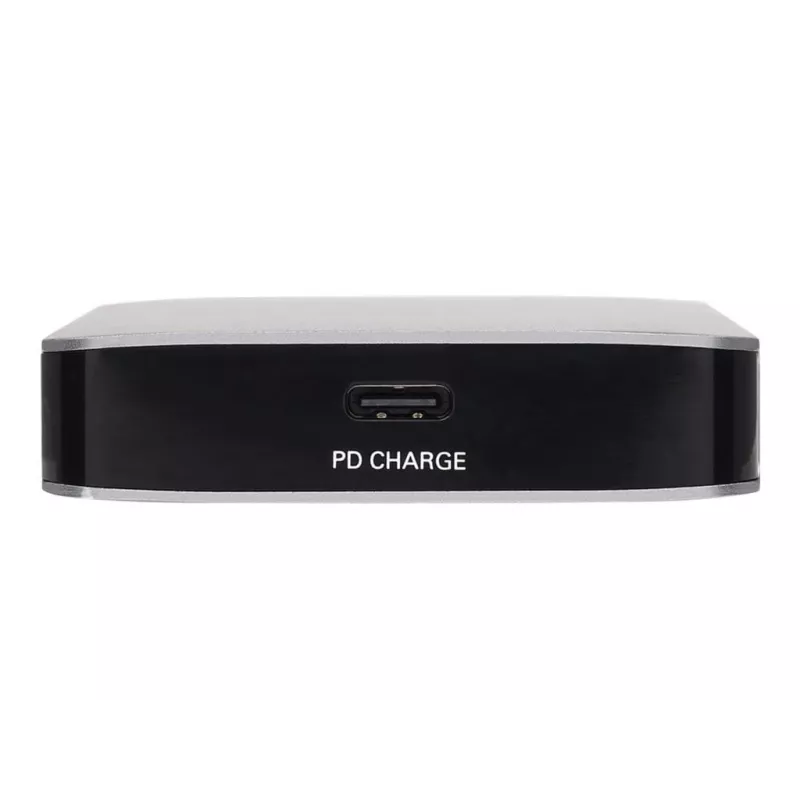 Stacja dokująca Eaton Tripp Lite USB-C, podwójny wyświetlacz - 4K 60 Hz HDMI, USB 3.2 Gen 1, koncentrator USB-A, GbE, czytnik kart, ładowanie 100W PD, szary