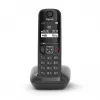Analogowy/DECT telefon Gigaset AS690 Identyfikacja dzwoniącego Bezprzewodowa słuchawka Czarny