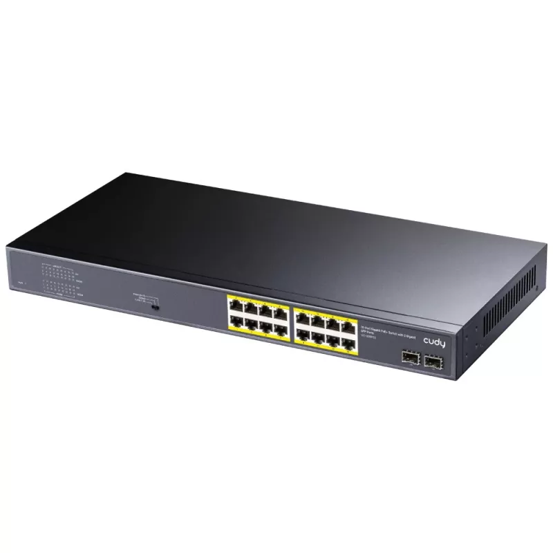 Cudy GS1020PS2 przełącznik sieciowy Gigabit Ethernet 16 portów PoE