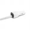 Ładowarka samochodowa DICOTA D31932 do laptopa, smartfona, tabletu, biała