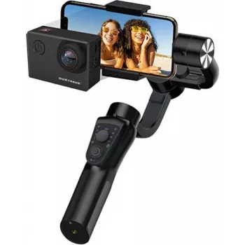 GoXtreme GX3 55243 3-osiowy stabilizator gimbala, lekki ręczny do kamer i kamer sportowych