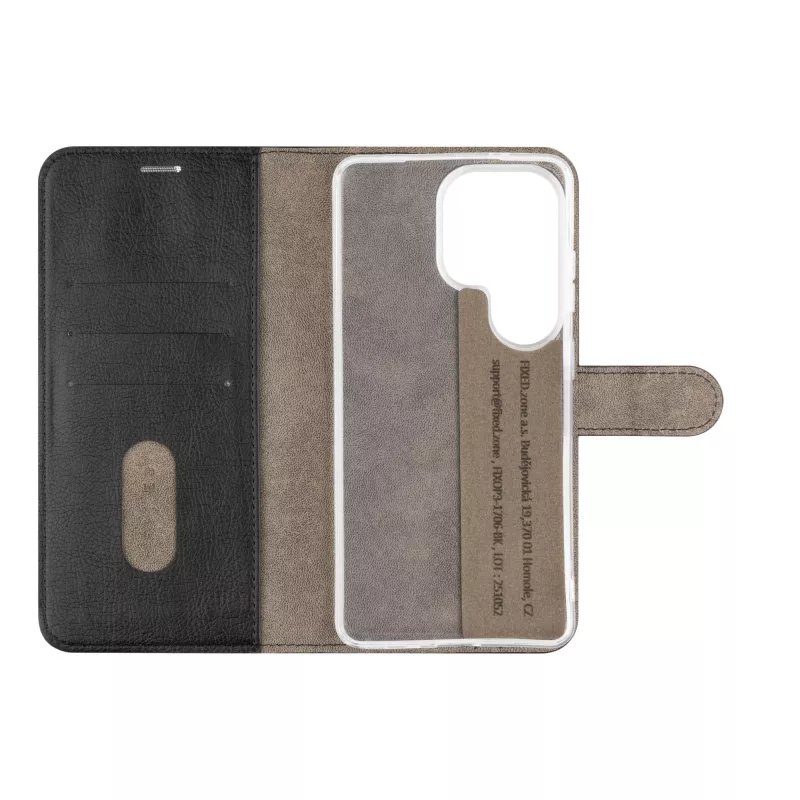 Fixed Opus | Book Case | Samsung | Galaxy S26 Ultra | Skóra syntetyczna | Czarny