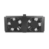 Wentylator chłodzący Extralink 2 FANS ROOF COOLING UNIT 220V AC Czarny Metal
