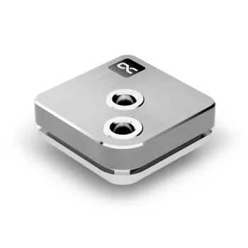 Blok wodny Alphacool 13444 srebrny 72 mm x 72 mm x 26,5 mm