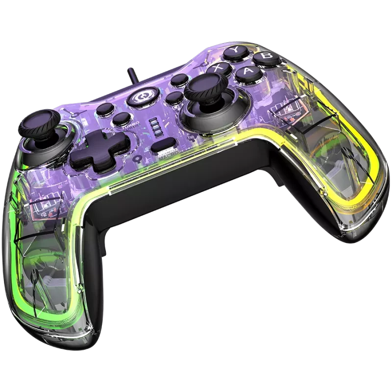 Gamepad CANYON Brighter GPW-02 BT+Dongle Wireless Crystal