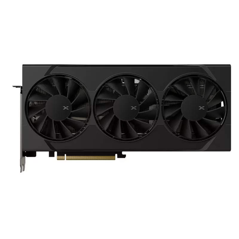 Karta graficzna XFX Radeon RX 9060 XT 16 GB GDDR6, 128-bit, PCIe 5.0, 3 wentylatory, 3 wyświetlacze, 290×124×49 mm