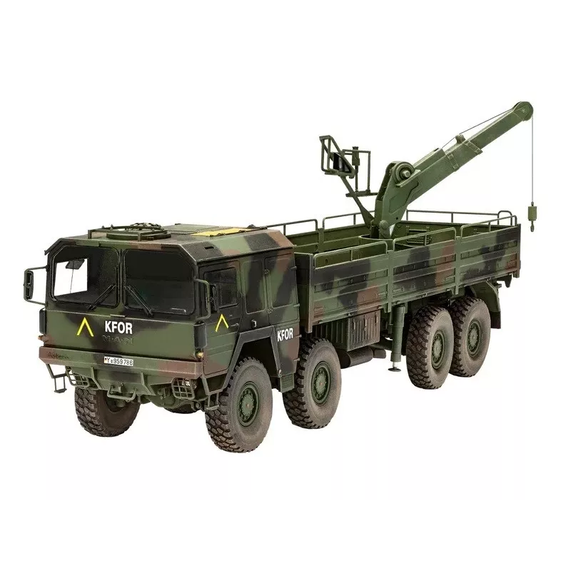Zestaw modelu plastikowego REVELL Man 10T Milgl 8x8 Truck 1/35