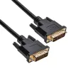 Akyga AK-AV-02 kabel DVI-I Dual Link 24+5 pin, 1,8 m, czarny