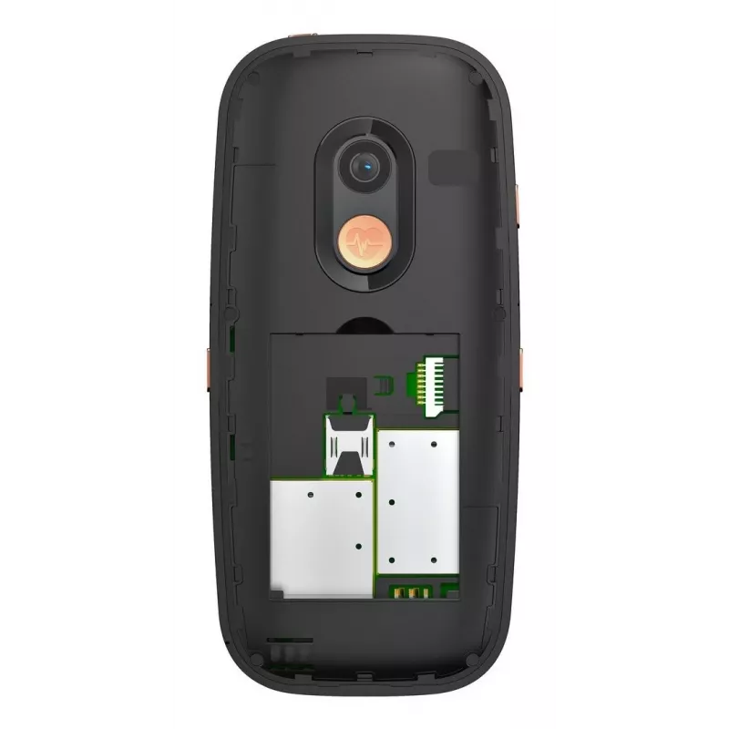 Telefon dla seniorów Gigaset GL695 — wyświetlacz 2,31 cala (5,87 cm), 240×320, Single SIM, 4G, aparat 2 MP, bateria 1400 mAh, czarny